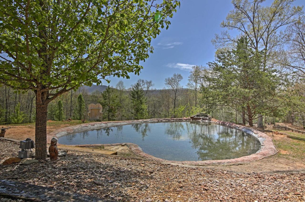 Unique Murphy Retreat With Hot Tub, Pond And Waterfall Villa Exterior foto